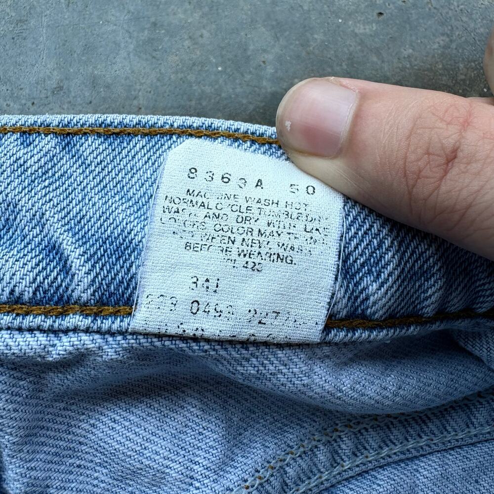 Beautiful Vintage ERD Levis Orange‎ Tabs - Picture 6 of 6